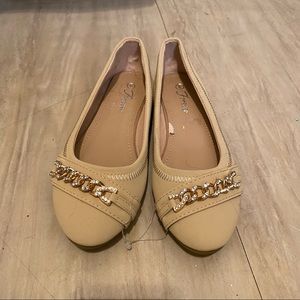 Nude Flats size 6
